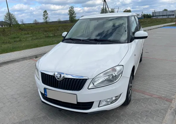 samochody osobowe Skoda Fabia cena 18900 przebieg: 211000, rok produkcji 2014 z Nidzica